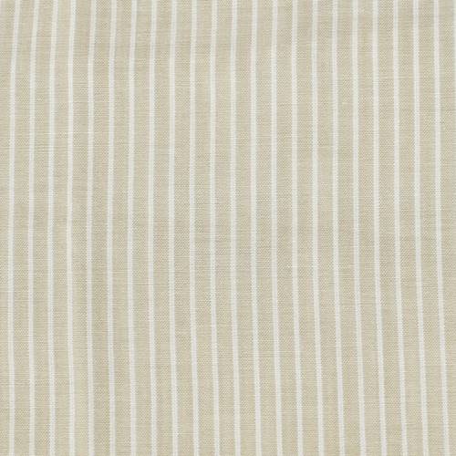 Beige/White Cotton Stripe Batiste 70956