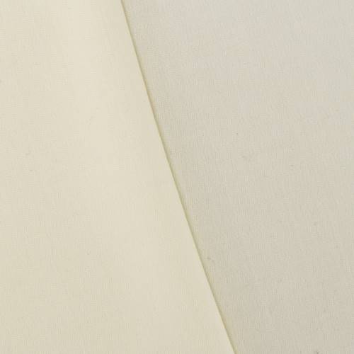 Cream Ivory Wool Blend Semi Opaque Twill Suiting 70961