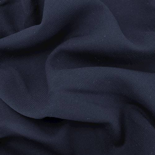Stark Navy Tropical Wool Blend Micro Basketweave Suiting 70971