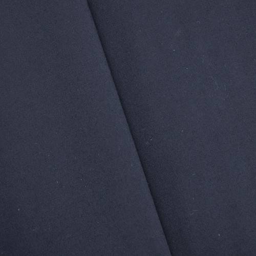 Deep Navy Blue Wool Blend Shirting 70972