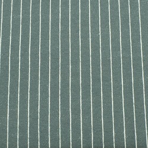 Gray/White Wool Blend Stripe Double Knit Jacketing 70980