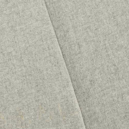 Soft Static Gray Wool Blend Brushed Jacketing 71000