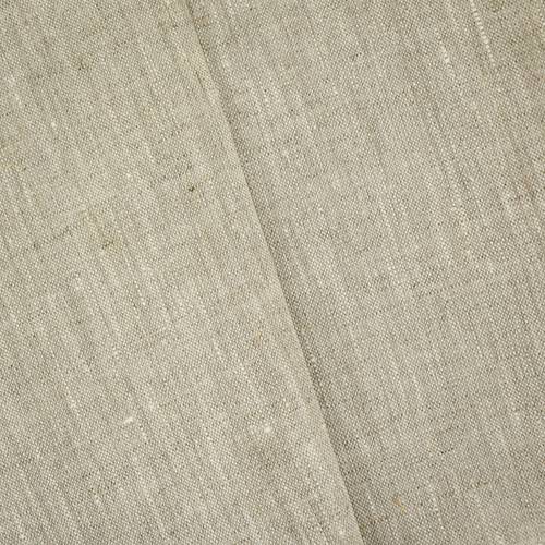 Taupe/Gray Semi-Opaque Textured Slub Linen Decor Fabric DFW58795