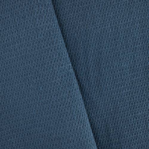 Classic Navy Blue Cotton Pique Home Decorating Fabric DFW58799