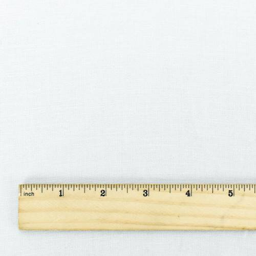 *1 YD PC--Cream White Rayon Blend Shirting