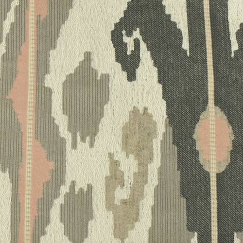 Taupe/Peach/Multi Abstract Jacquard Home Decorating Fabric DFW59148