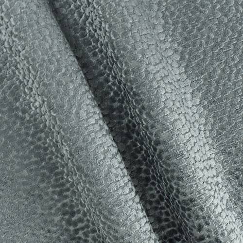 Gunmetal Gray Pebble Pile Velvet Woven Decorating Fabric DFW59152