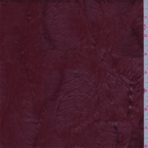 *1 YD PC--Deep Rose Faux Fur