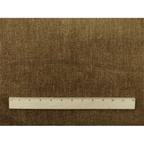 *1 1/8 YD PC--Cinnamon Brown Sparkle Chenille Home Decorating Fabric