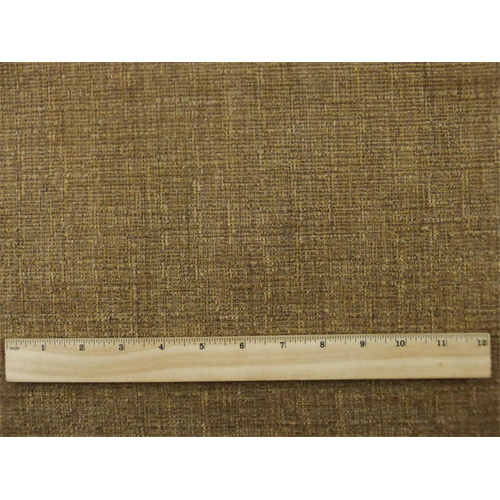 *1 1/8 YD PC--Brown Reunion Chenille Home Decorating Fabric