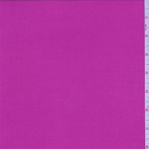 *3/4 YD PC--Hot Pink Rayon Crepe