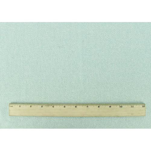*2 1/4 YD PC--Mist Teal/Ivory/Silver Sparkle Wool Blend Jacketing