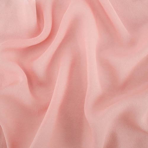 *1 7/8 YD PC--Dusty Rose Pink Silk Georgette