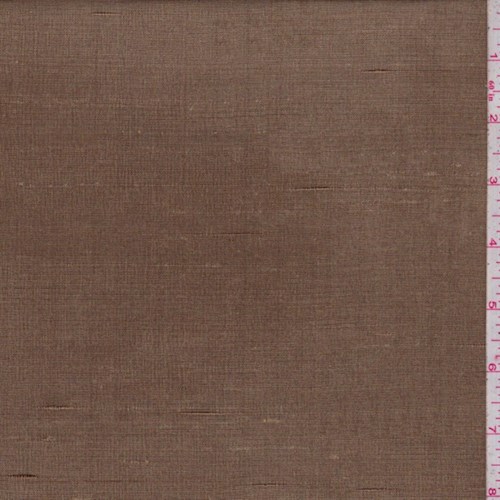 Antique Bronze Silk Shantung
