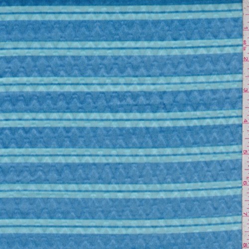 Dark Aqua/Seafoam Stripe Novelty Activewear