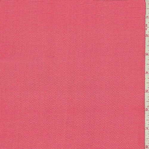 Coral Reef Hammered Silk Chiffon
