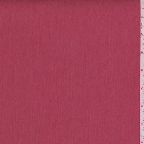 Holly Red Cotton Stretch Twill