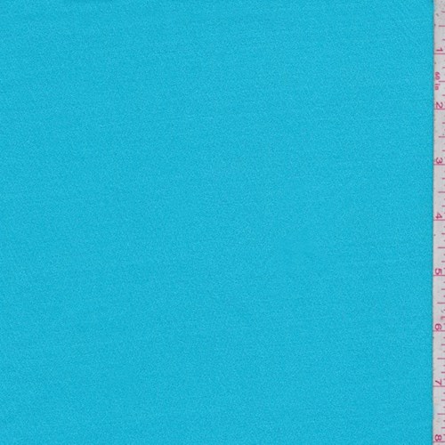 Aqua Blue Activewear Crepe Knit