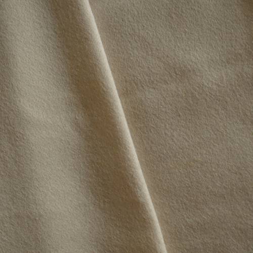 *6 3/4 YD PC -- Whipped Beige Brushed Wool Blend Jacketing DFWAP359