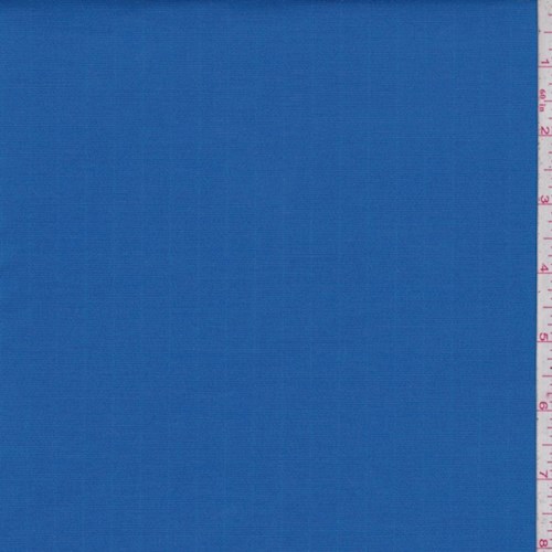 Sapphire Blue Pinstripe Poplin