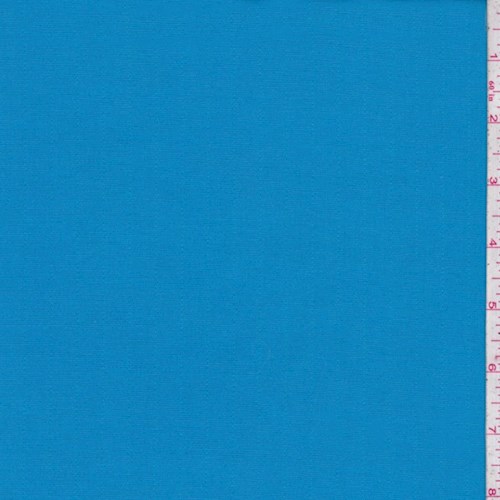 Aqua Blue Pinstripe Poplin