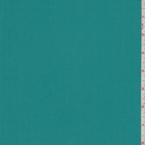 Teal Pinstripe Poplin