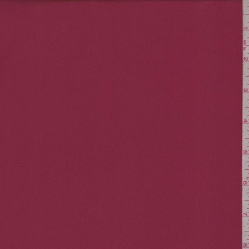 Melon Red Silk Georgette