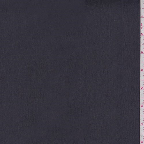 Charcoal Blue Silk Mesh Chiffon