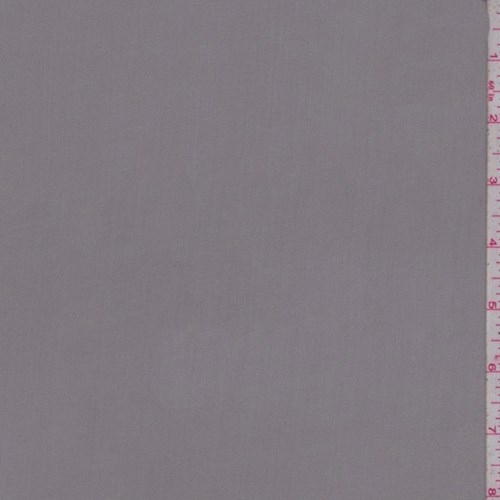 Lead Grey Silk Georgette