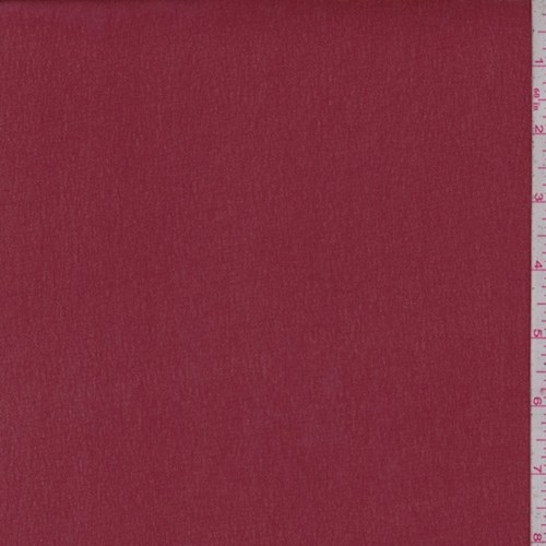 Crimson Rayon Crepe Georgette