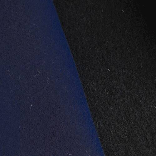 Navy/Black Doubleweave Textured Dobby Jacketing 71285