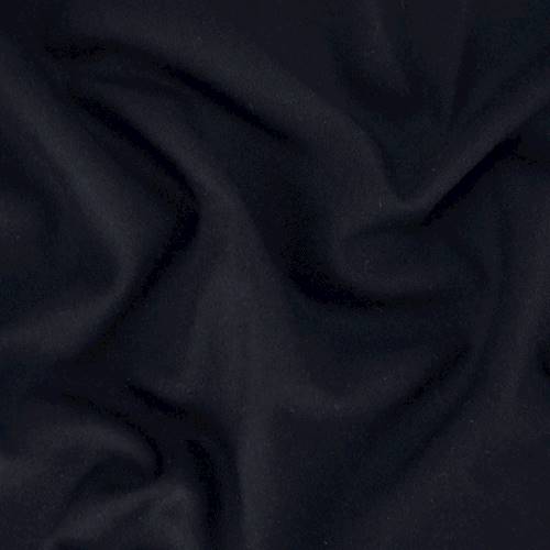 Dark Navy Blue Wool Blend Woven Shirting 71301
