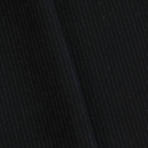 Black/Night Navy Wool Blend Stripe Jacketing 71309