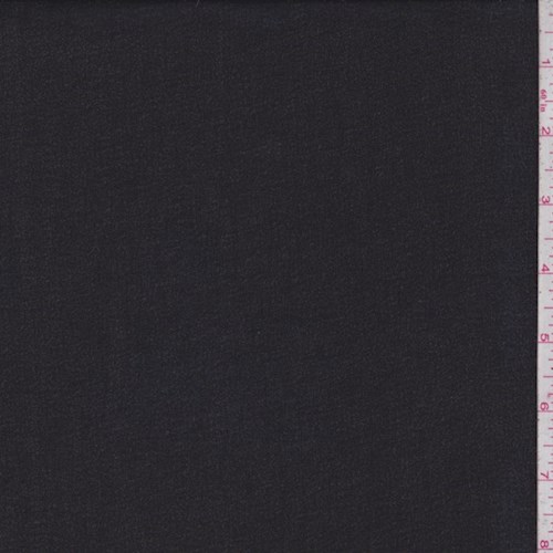 Black Premium Silk Chiffon