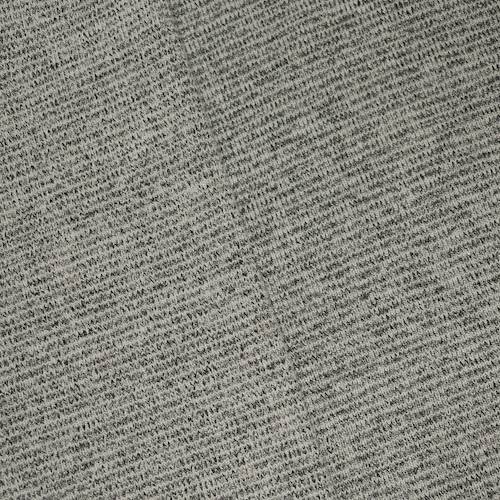 Static Gray/White Rayon Blend Rib Stripe Knit DFW11225