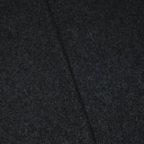 Classic Black Wool Blend Textured Knit Jacketing DFW11180