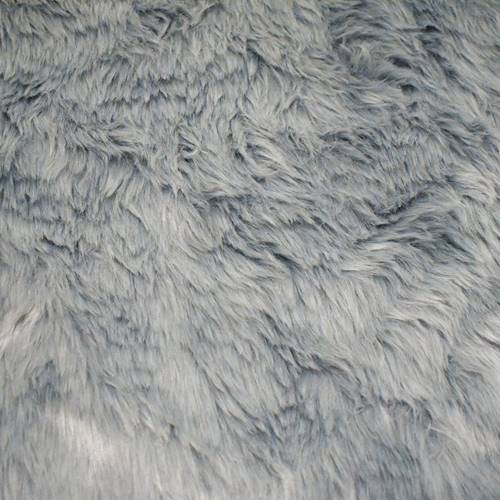 *6 1/2 YD PC -- Mineral Gray Faux Fur Knit DFW11261-X