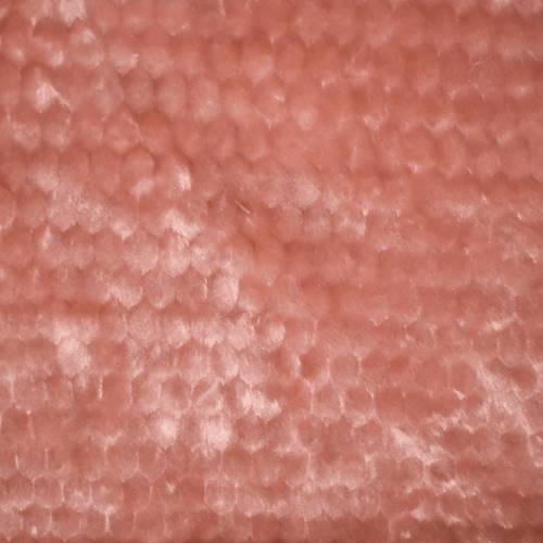 *3 YD PC -- Rosy Pink Honeycomb Faux Fur Knit DFW11282-X