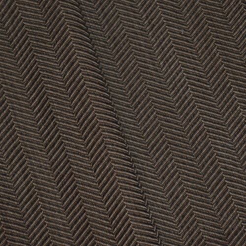 *5 1/4 YD PC -- Brown/Beige/Multi Wool Blend Herringbone Suiting