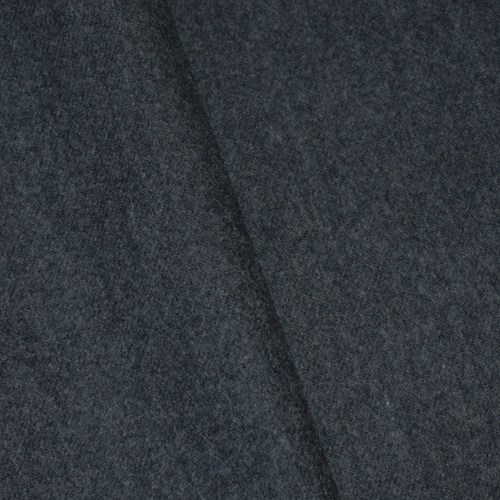*4 3/4 YD PC -- Storm Gray Wool Blend Textured Wool Blend Jacketing