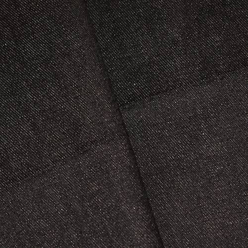 *8 1/8 YD PC -- Inked Navy Blue Cotton Stretch Denim DFWAP00079