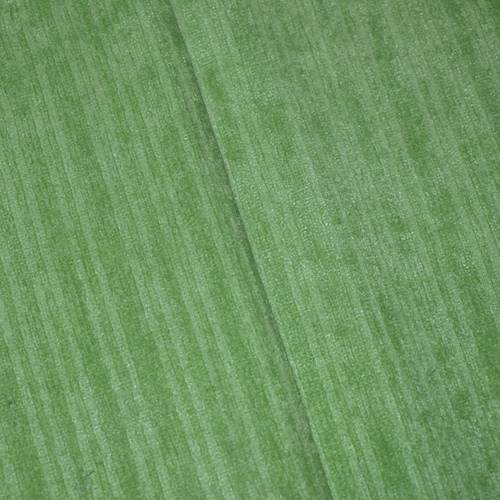 *5 YD PC -- Lime Green Textured Stripe Velvet Home Decorating Fabric DFWX3171-X