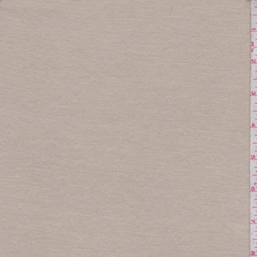 Pale Taupe Rayon Jersey Knit