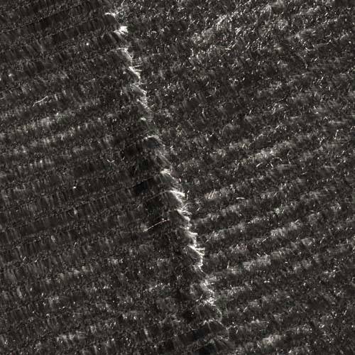 *4 YD PC -- Silver/Gunmetal Stripe Pile Velvet Decorating Fabric DFWX3546-X