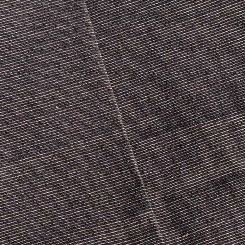 *4 1/2 YD PC -- Brown/Deep Gray Stripe Woven Home Decorating Fabric DFWX3632-X