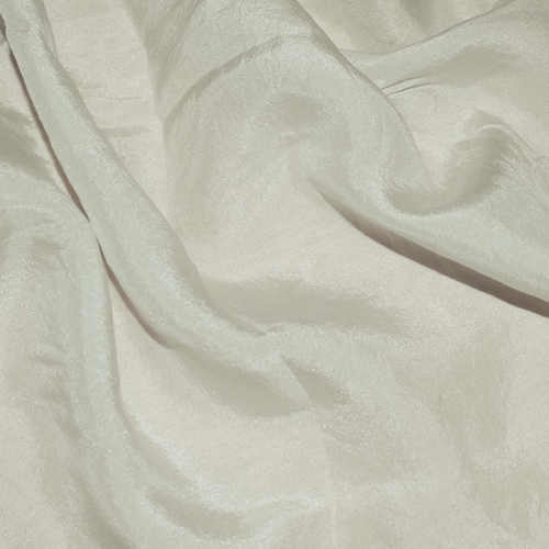 *13 1/2 YD PC -- Ash White Silk Lining