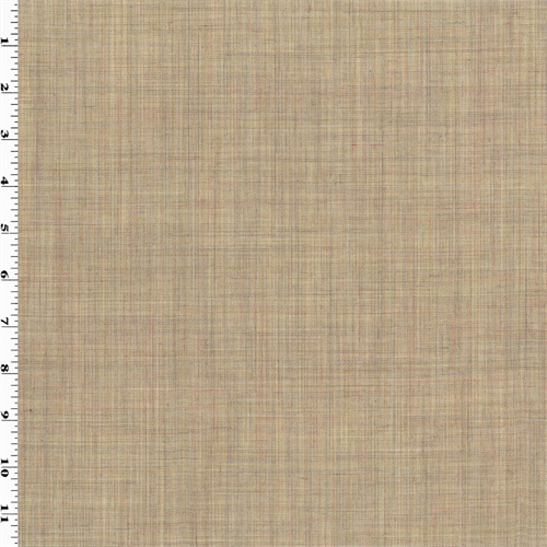 *3/4 YD PC--Sand Beige Tropical Wool Woven