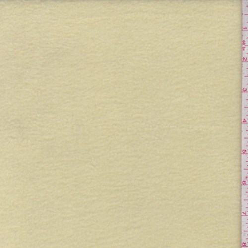 Light Yellow Double Sided Fleece