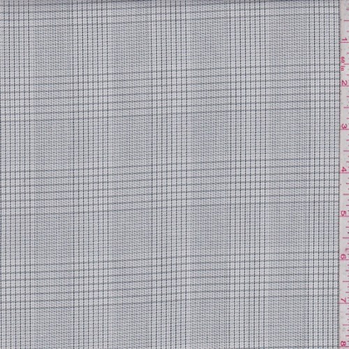 White/Grey/Moss Plaid Suiting