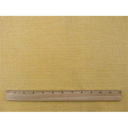 *2 YD PC--Yellow Chenille Home Decorating Fabric